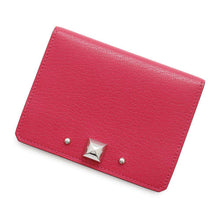 将图像加载到图库查看器中，HERMES Medall Card Case Rose Extreme Chevre Shamqila
