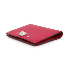 将图像加载到图库查看器中，HERMES Medall Card Case Rose Extreme Chevre Shamqila
