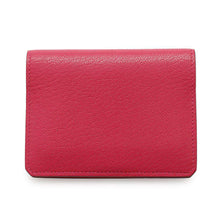 将图像加载到图库查看器中，HERMES Medall Card Case Rose Extreme Chevre Shamqila
