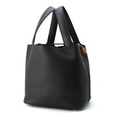 Load image into Gallery viewer, HERMES Picotin Lock Black Taurillon Clemence Size MM
