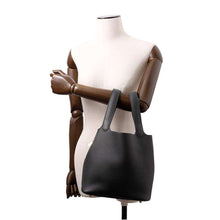 Load image into Gallery viewer, HERMES Picotin Lock Black Taurillon Clemence Size MM
