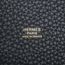Load image into Gallery viewer, HERMES Picotin Lock Black Taurillon Clemence Size MM
