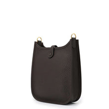 Load image into Gallery viewer, HERMES Evelyne Amazon Sangle Zig Zag (Long) Ebene/Etoupe Taurillon Clemence Size TPM
