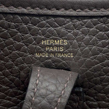 Load image into Gallery viewer, HERMES Evelyne Amazon Sangle Zig Zag (Long) Ebene/Etoupe Taurillon Clemence Size TPM

