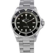 Load image into Gallery viewer, ROLEX Submariner No-Date W40mm Stainless Steel Black Dial14060
