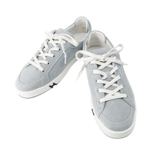 Load image into Gallery viewer, HERMES Sneakers Kid Grinouage Chevre Leather Velour Size 40

