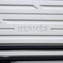 Load image into Gallery viewer, HERMES Sneakers Kid Grinouage Chevre Leather Velour Size 40
