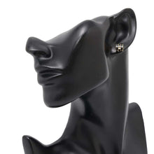 Load image into Gallery viewer, HERMES Pop Ash Earrings Size Mini Black Metal
