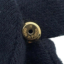 Load image into Gallery viewer, HERMES Pop Ash Earrings Size Mini Black Metal
