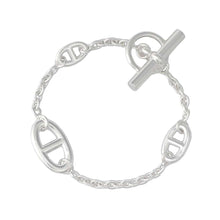 Load image into Gallery viewer, HERMES Chaine d&#39;Ancre Farandole Bracelet Size LG SV925
