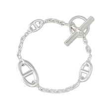 Load image into Gallery viewer, HERMES Chaine d&#39;Ancre Farandole Bracelet Size LG SV925
