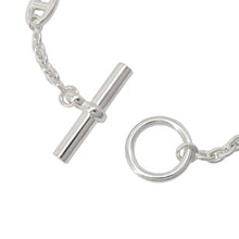 Load image into Gallery viewer, HERMES Chaine d&#39;Ancre Farandole Bracelet Size LG SV925

