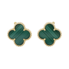 Load image into Gallery viewer, Van Cleef &amp; Arpels Vintage Alhambra EarringVCARO3QL00 18K Yellow Gold
