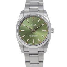Load image into Gallery viewer, ROLEX Oyster Perpetual W34mm Stainless Steel Olive Green Dial114200
