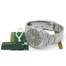 Load image into Gallery viewer, ROLEX Oyster Perpetual W34mm Stainless Steel Olive Green Dial114200
