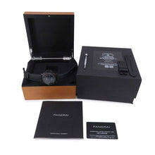 将图像加载到图库查看器中，PANERAI Luminor Marina Carbotech W44mm Carbotech Leather Black DialPAM01661
