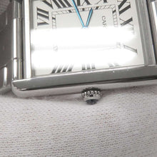 将图像加载到图库查看器中，CARTIER Tank Solo LM W34.8mm×H27.4mm Stainless Steel Silver DialW5200014
