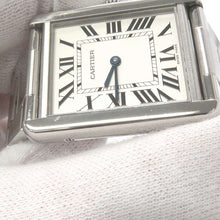 将图像加载到图库查看器中，CARTIER Tank Solo LM W34.8mm×H27.4mm Stainless Steel Silver DialW5200014
