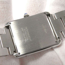 将图像加载到图库查看器中，CARTIER Tank Solo LM W34.8mm×H27.4mm Stainless Steel Silver DialW5200014

