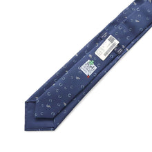 将图像加载到图库查看器中，HERMES Silk Tie Out of the Box Size 2.8&quot; Marine/Ciel Silk100%
