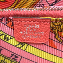 Load image into Gallery viewer, HERMES Azap Long silk in Rose Jaipur Epsom

