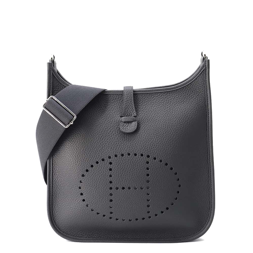 HERMES Evelyne3 Ardoise Taurillon Clemence Size PM