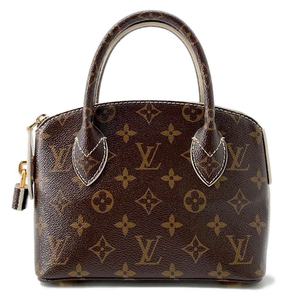 LOUIS VUITTON Lock It BrownM40599 Shiny Monogram Size BB