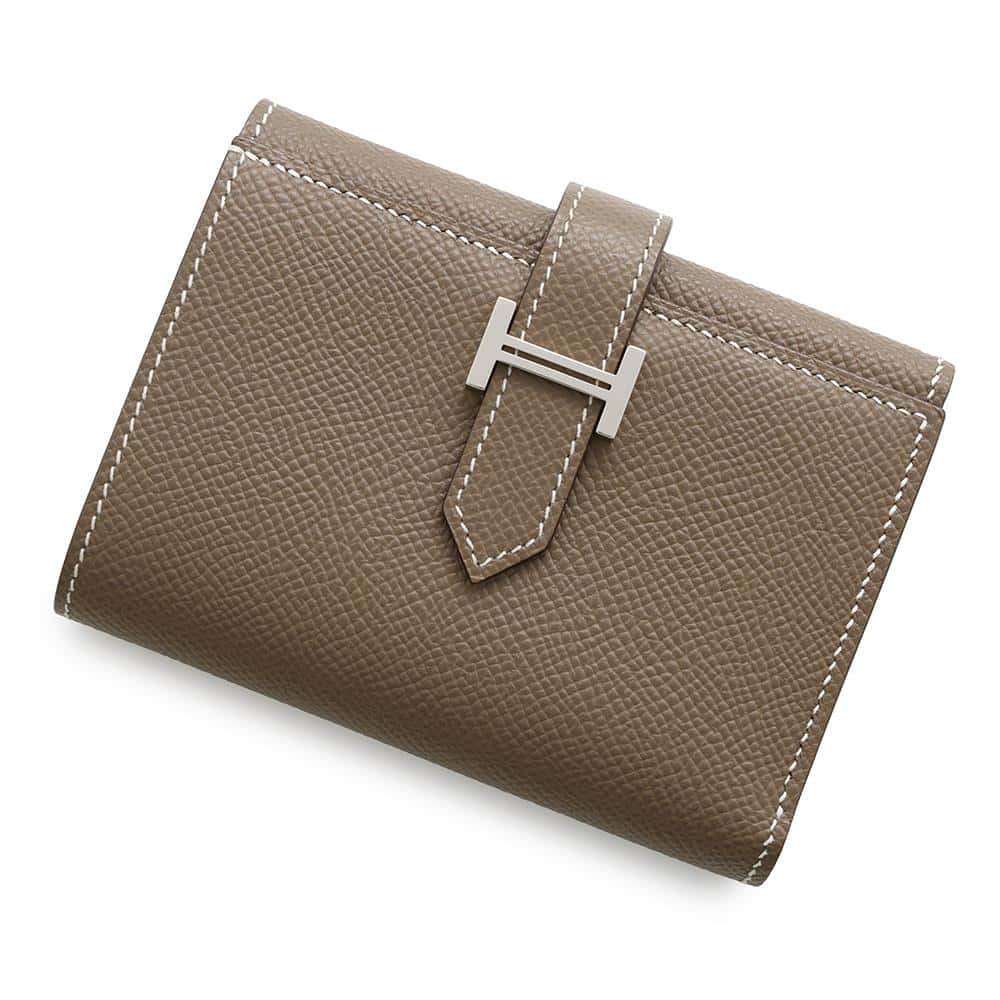 HERMES Bearn combine Etoupe Epsom