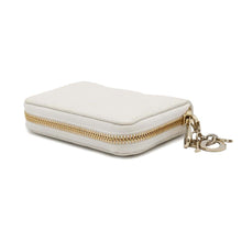 将图像加载到图库查看器中，Dior Lady Dior Cannage Voyage Coin purse WhiteS0985ONMJ_M030 Lambskin
