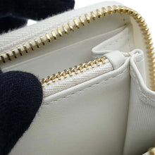 将图像加载到图库查看器中，Dior Lady Dior Cannage Voyage Coin purse WhiteS0985ONMJ_M030 Lambskin
