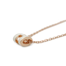 Load image into Gallery viewer, HERMES Pop Ash Necklace Size Mini White Lacquer Metal

