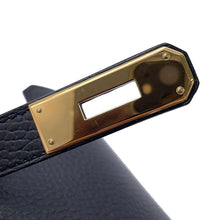 Load image into Gallery viewer, HERMES Kelly Depeche Black Vache Trekking Leather Size 36
