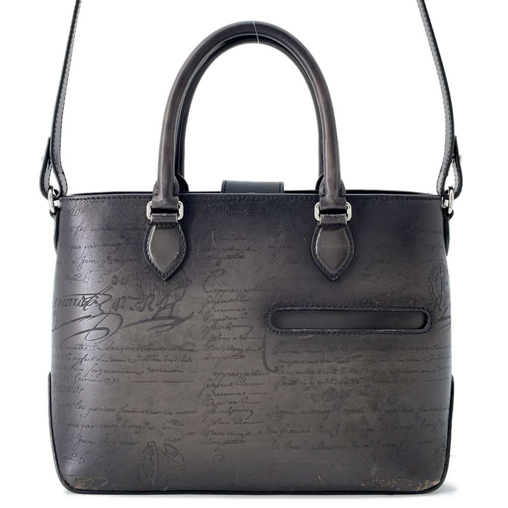 Berluti To Jules Gray Leather Size XS