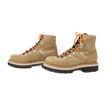 将图像加载到图库查看器中，HERMES Short boots &quot;Hike&quot; Brown/Orange Suede leather Size 43
