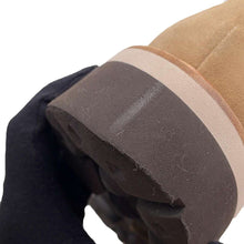 将图像加载到图库查看器中，HERMES Short boots &quot;Hike&quot; Brown/Orange Suede leather Size 43
