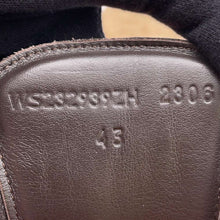 将图像加载到图库查看器中，HERMES Short boots &quot;Hike&quot; Brown/Orange Suede leather Size 43
