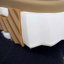 将图像加载到图库查看器中，HERMES Sandals 《Electric》 White/Beige Suede Rubber Size 43
