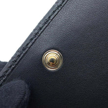 Load image into Gallery viewer, GUCCI Guccissima Bi-fold Long Wallet Cloth Black449393 Leather
