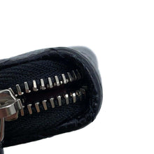 将图像加载到图库查看器中，CHANEL Matelasse Classic Zip Coin Purse BlackAP0216 Caviar Leather
