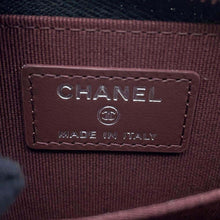 将图像加载到图库查看器中，CHANEL Matelasse Classic Zip Coin Purse BlackAP0216 Caviar Leather
