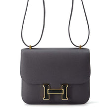 将图像加载到图库查看器中，HERMES Constance 3 ArdoiseコンスタンスMINI Epsom Size Mini
