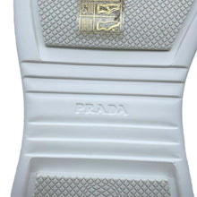 Load image into Gallery viewer, PRADA Prada Sports Socks Sneakers White/Red3T6424 Knit Rubber Size 36 1/2
