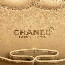 Load image into Gallery viewer, CHANEL Matelasse Double Flap ChainShoulder BrownA01112 Caviar Leather Size 25
