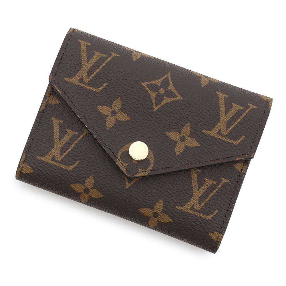 LOUIS VUITTON Portefeuille Victorine BrownM62472 Monogram