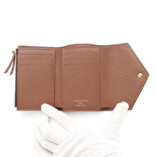 将图像加载到图库查看器中，LOUIS VUITTON Portefeuille Victorine BrownM62472 Monogram
