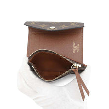 将图像加载到图库查看器中，LOUIS VUITTON Portefeuille Victorine BrownM62472 Monogram

