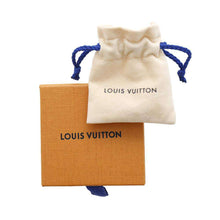 将图像加载到图库查看器中，LOUIS VUITTON Ring Nano Gram Size M BlancM1565M Enamel Gold Plated
