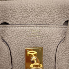 Load image into Gallery viewer, HERMES Birkin Gris Tourterelle Togo Leather Size 25
