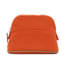 Load image into Gallery viewer, HERMES BolidePouch Orange Canvas Size Mini mini
