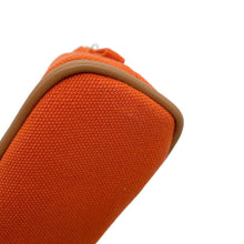 Load image into Gallery viewer, HERMES BolidePouch Orange Canvas Size Mini mini
